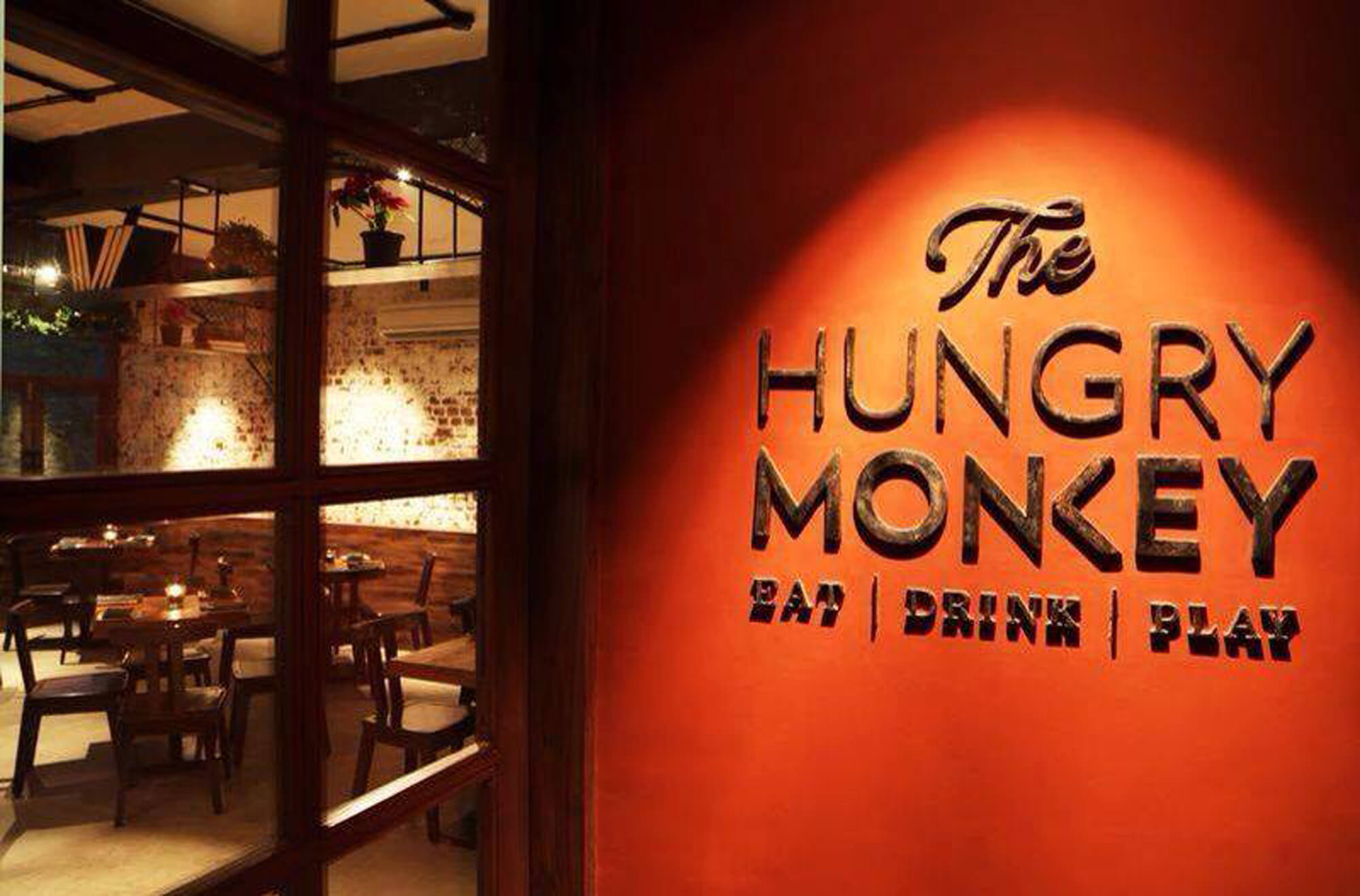 hungry monkey bar and brasserie, safdarjung, new delhi