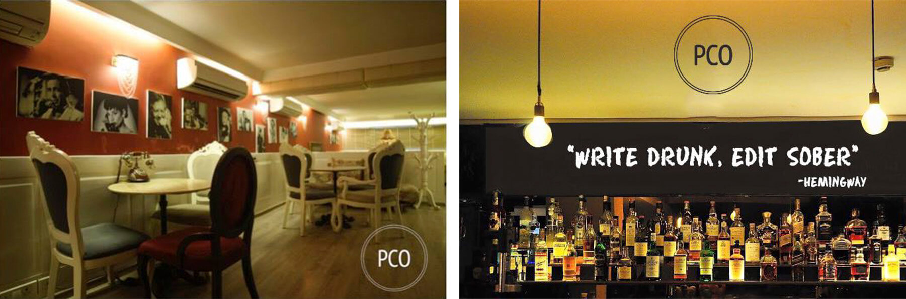 p.c.o bar and brasserie, vasant vihar, new delhi