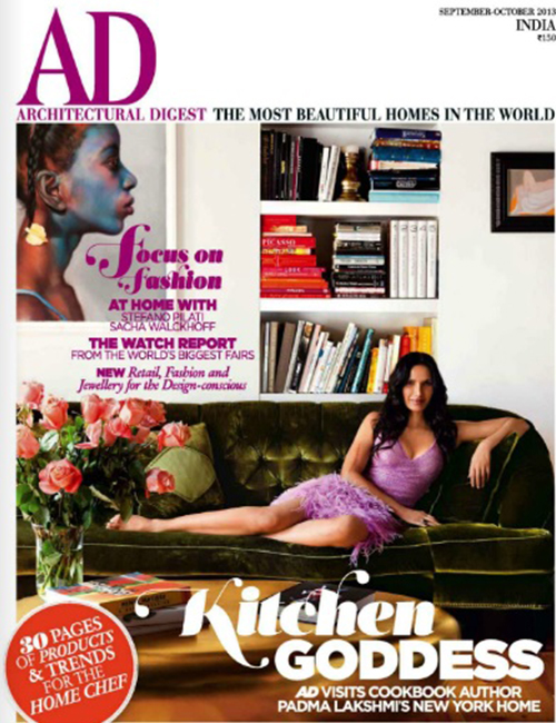 arcitectural digest features, kitchen shoot